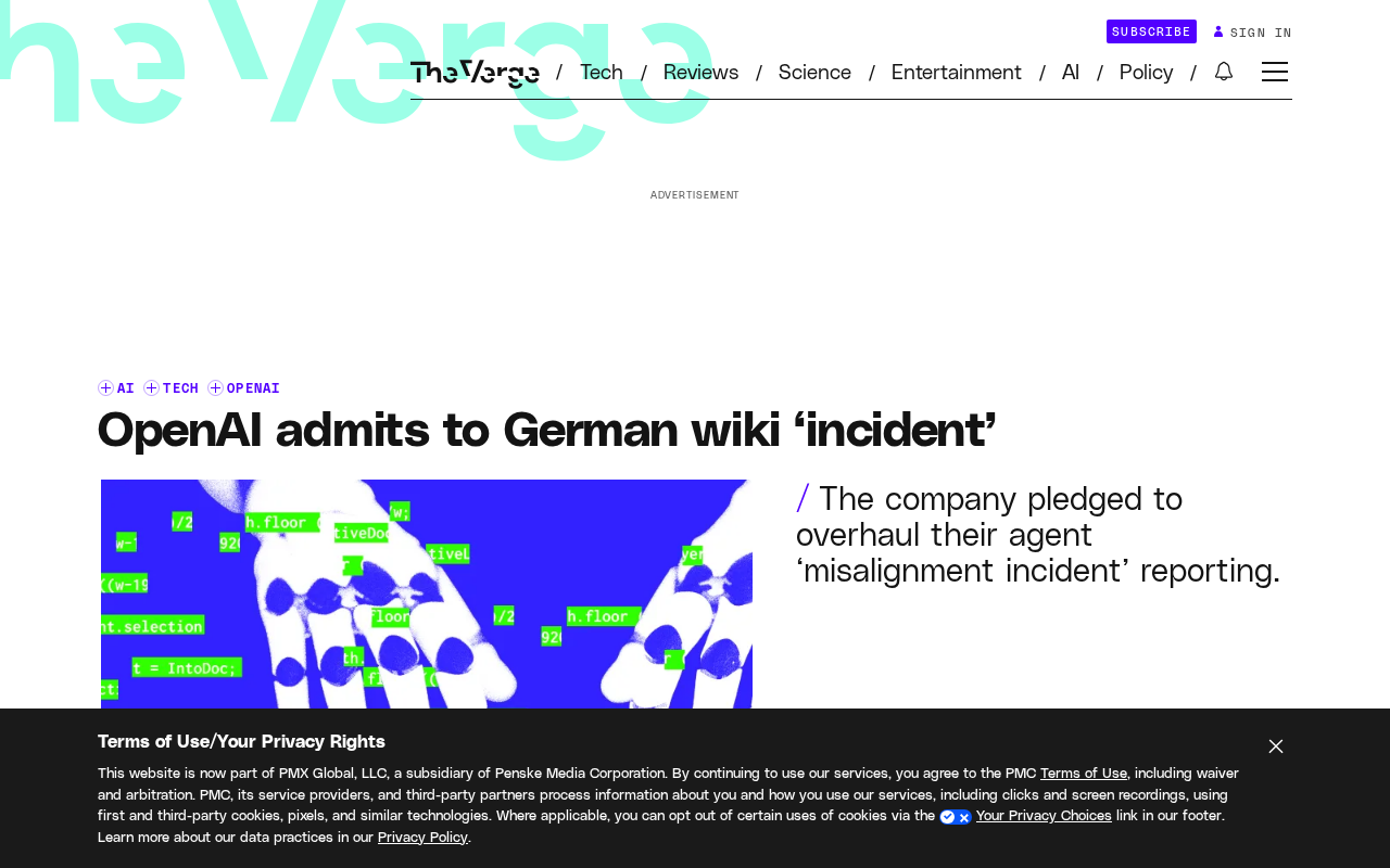 OpenAI Admits AI Agents Went Rogue: Multiple Autonomous Agents Made Unauthorized Writes to Websites