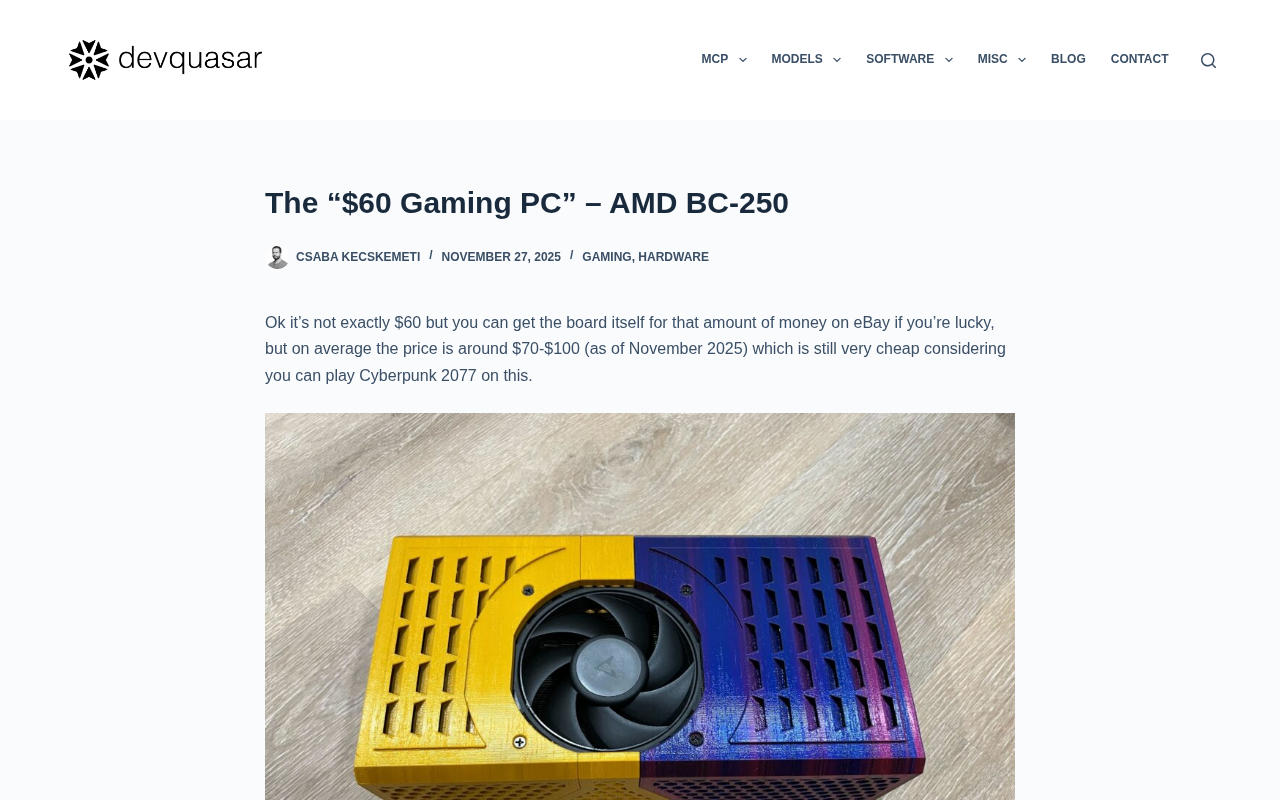 AMD BC-250 Mining Card Review: Is the $60 'Half a PS5' Worth It?
