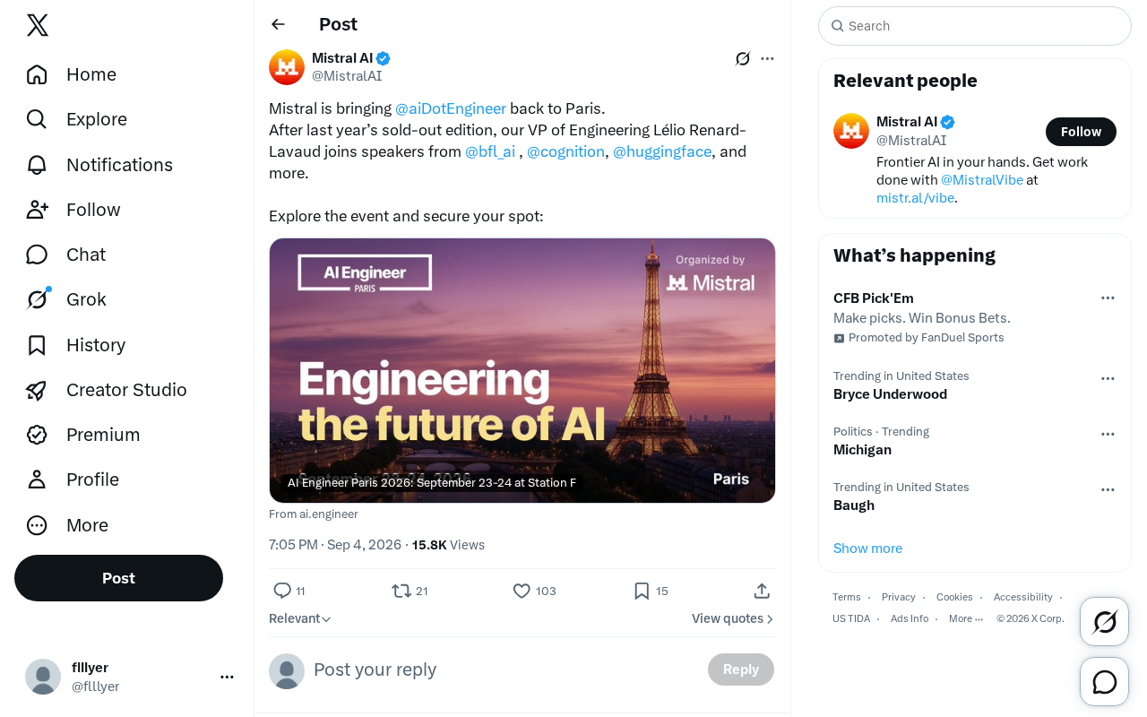 Mistral's Paris AI Engineer Conference Returns: Speaker Lineup and Registration Guide