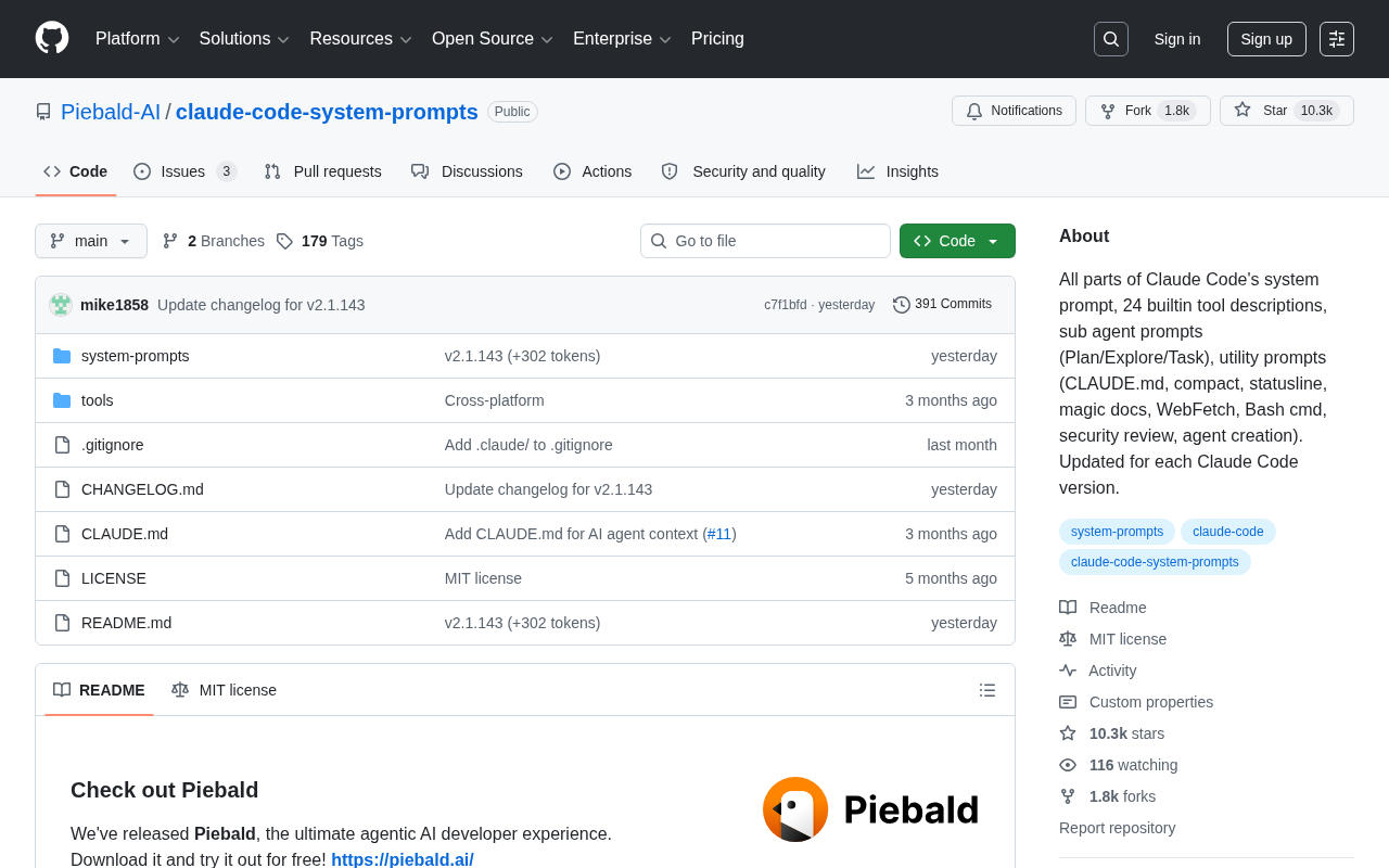 Deep Dive into Claude Code's System Prompts: A 10K-Star GitHub Project Reveals How AI Coding Assistants Work Under the Hood