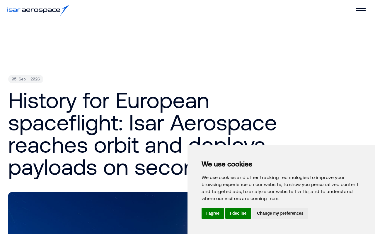 Isar Aerospace入轨成功:欧洲商业航天的里程碑突破