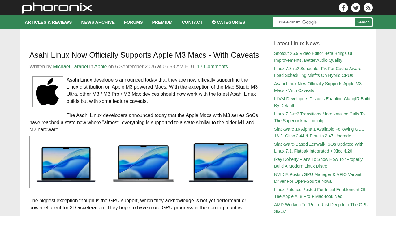 Asahi Linux Officially Supports M3 Chip Macs: Current Status and Limitations Explained
