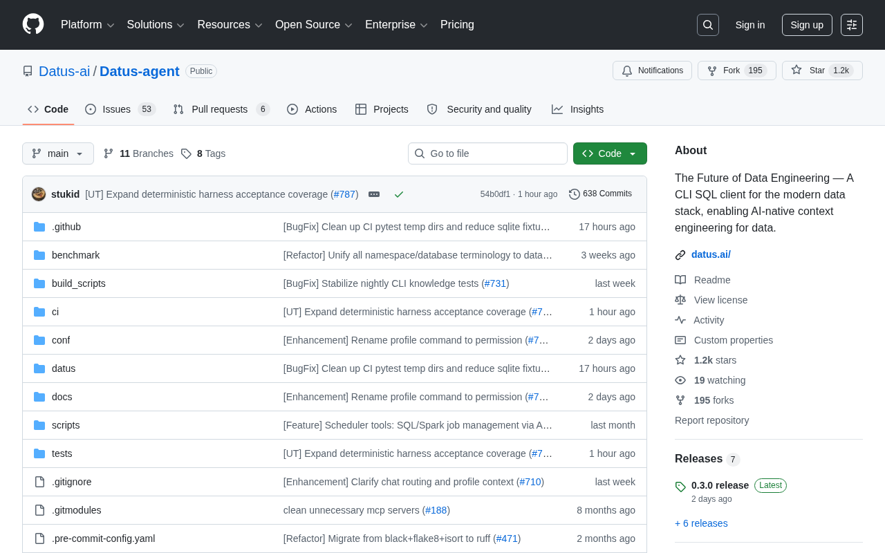 Datus-agent: An AI-Native CLI Tool Reshaping Data Engineering with Context Engineering