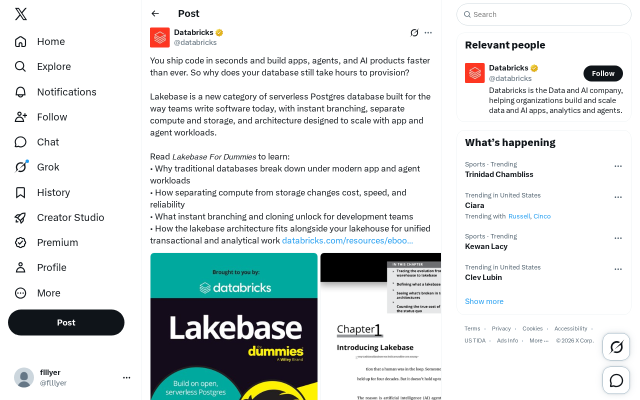 Lakebase: A Serverless Postgres Database Built for AI