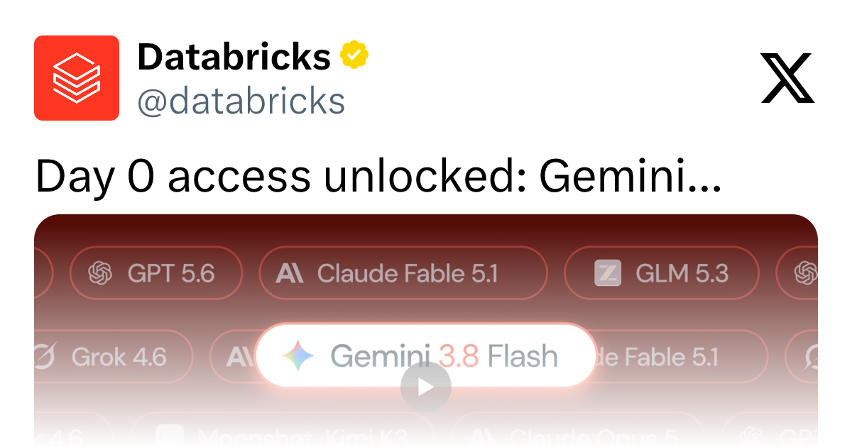 Gemini 3.8 Flash登陆Databricks:企业文档解析能力解读