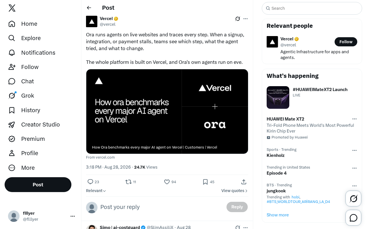Ora: AI Agent-Powered Automated Website Flow Testing and Tracking Tool