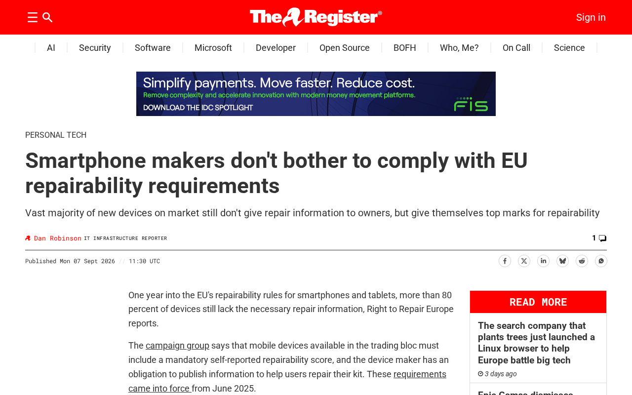 EU's Right to Repair Rules Meet Cold Reception: Why Are Manufacturers Collectively Non-Compliant?