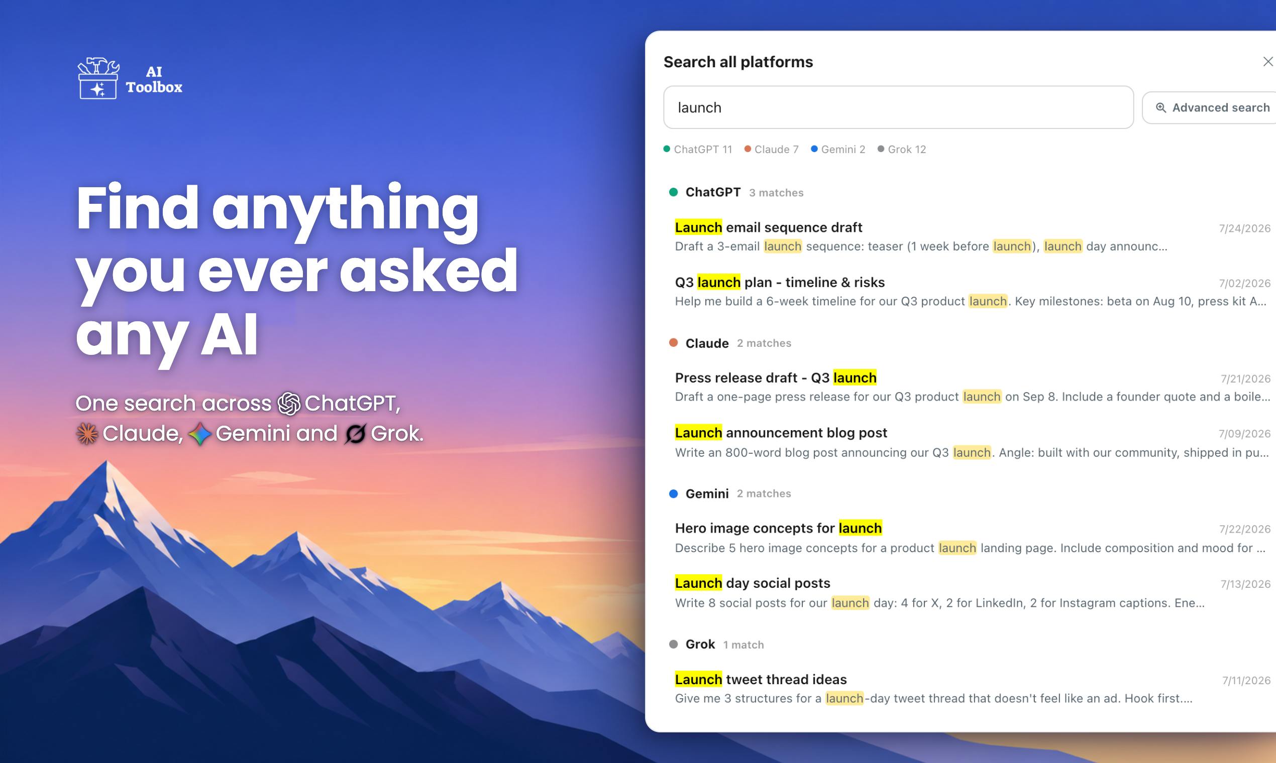 AI Toolbox 3.0: A Cross-Platform Efficiency Tool for Managing ChatGPT, Claude, and Four Major AI Conversations
