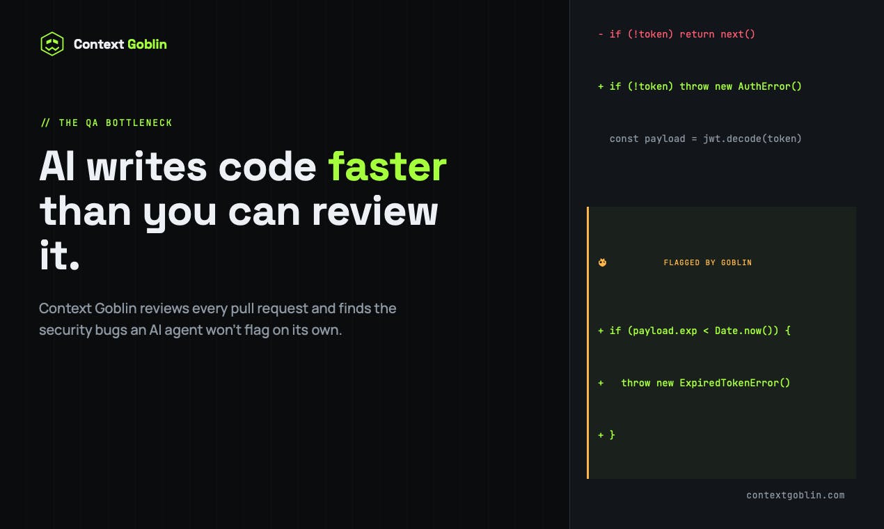 Context Goblin Product Page