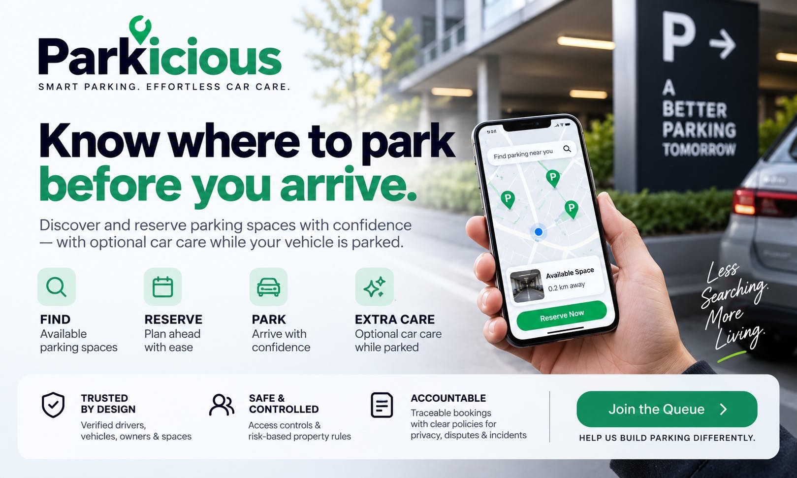 Parkicious: Get Your Car Serviced While It's Parked — What Makes This Smart Parking App Different
