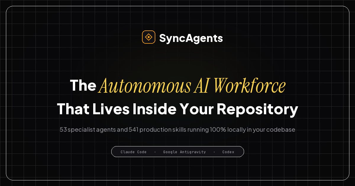 SyncAgents:让终端变成AI技术团队的开发工具