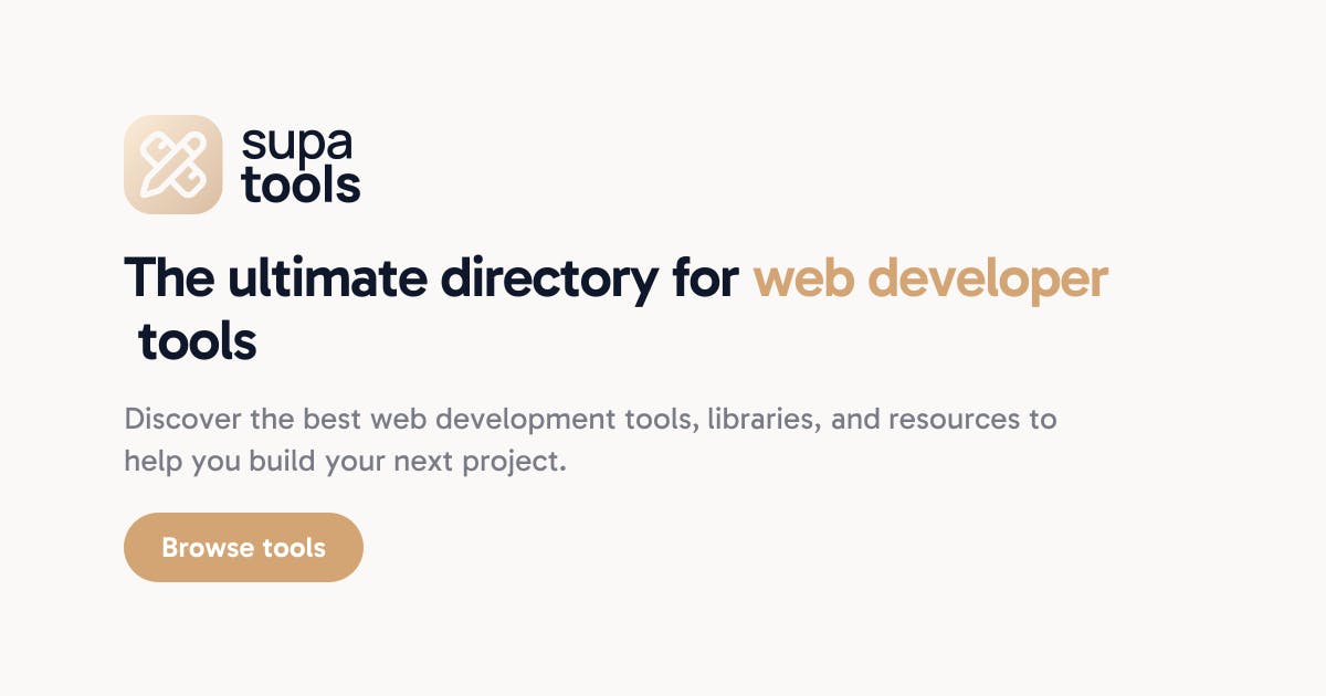 Supatools Review: A Curated Resource Hub for Product Developers