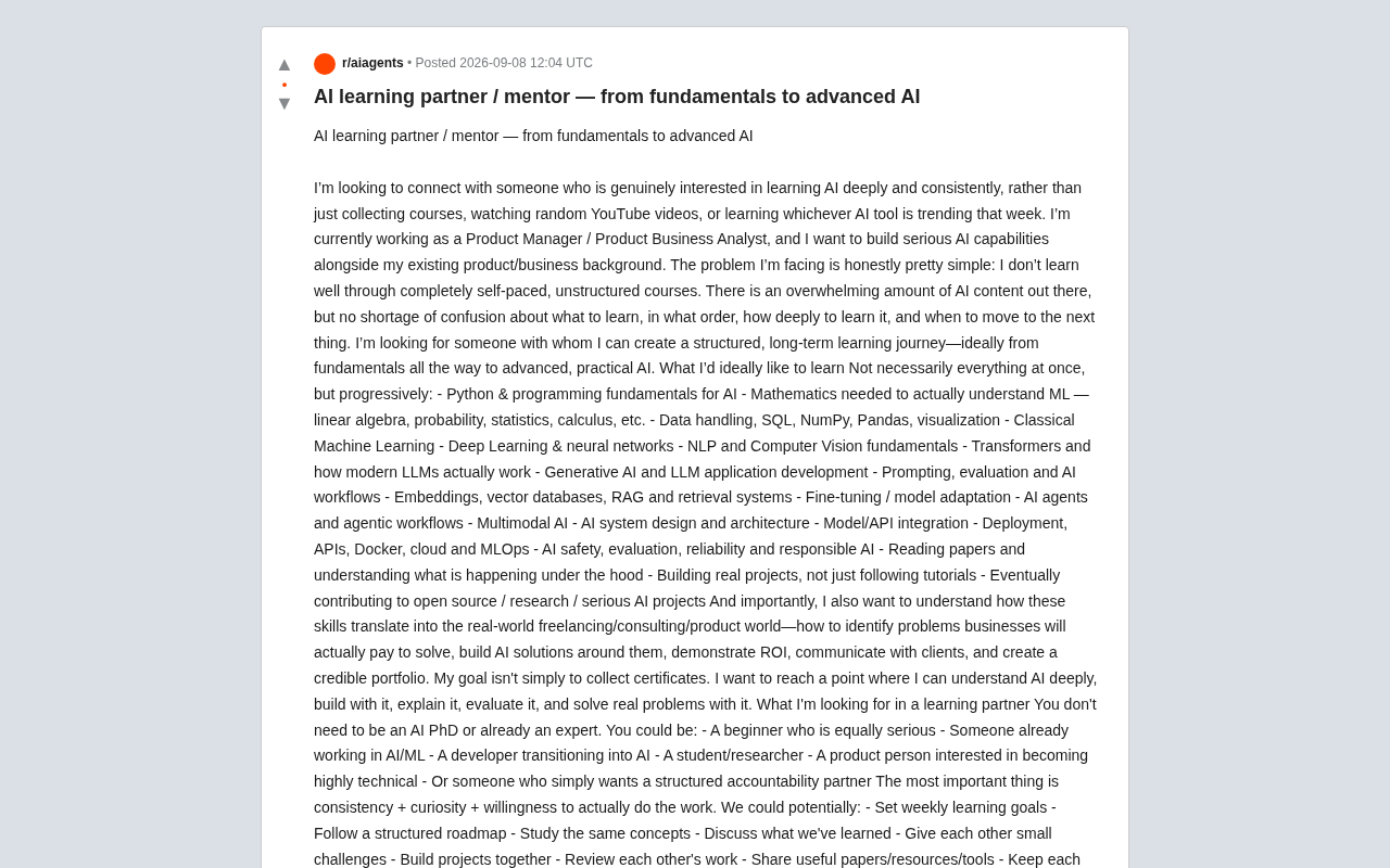 AI学习路径完整指南:从Python基础到AI Agent的系统化技能树