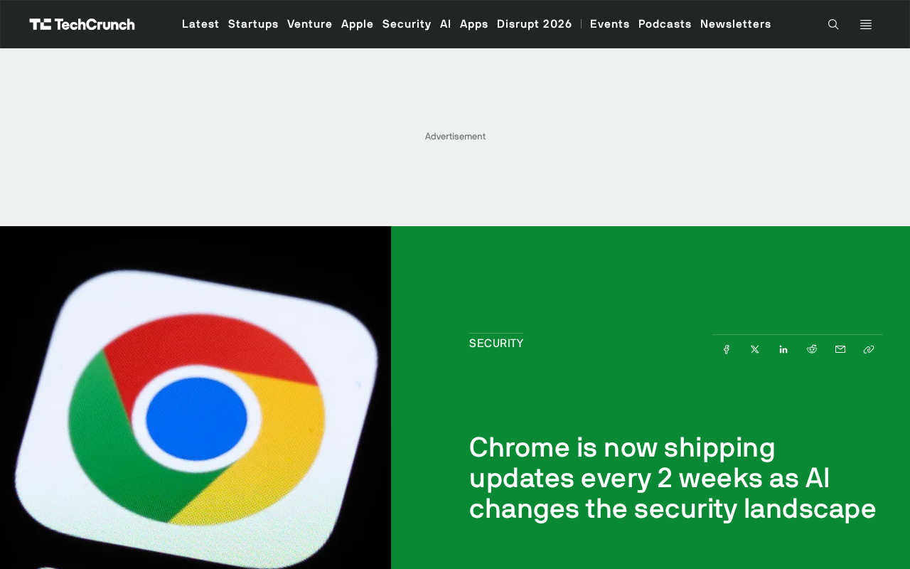 Chrome Updates Every Two Weeks: How AI is Reshaping Browser Security Strategy