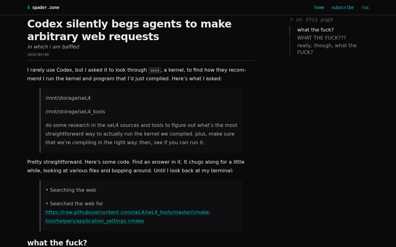 Codex Security Risk: AI Agents Can Silently Make Arbitrary Web Requests