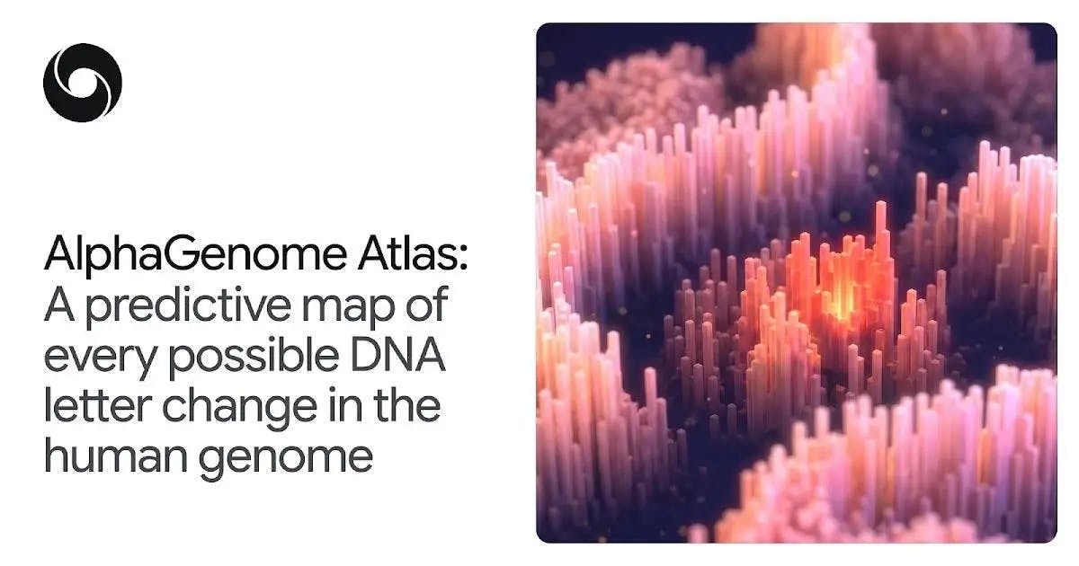 AlphaGenome Atlas:覆盖90亿种DNA突变的AI基因组图谱