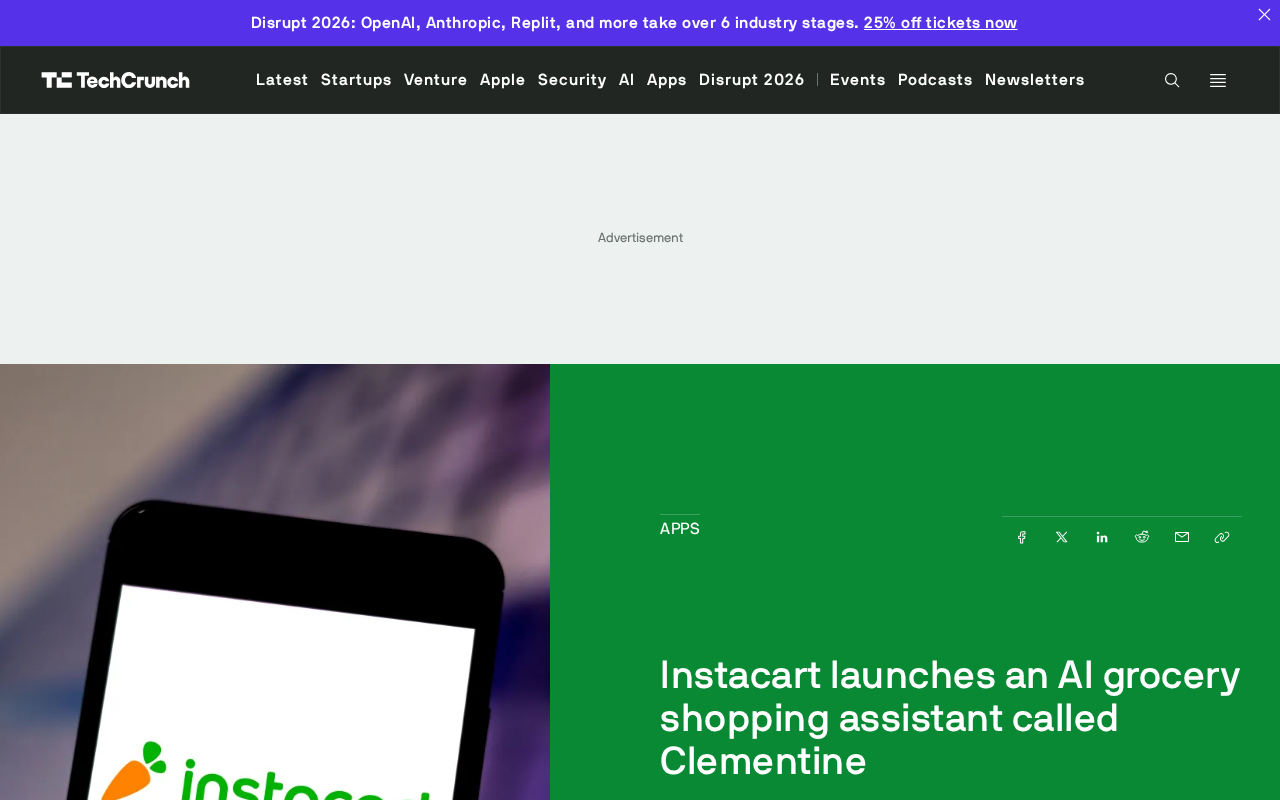 Instacart Launches AI Shopping Assistant Clementine: Reimagining the Online Grocery Shopping Experience