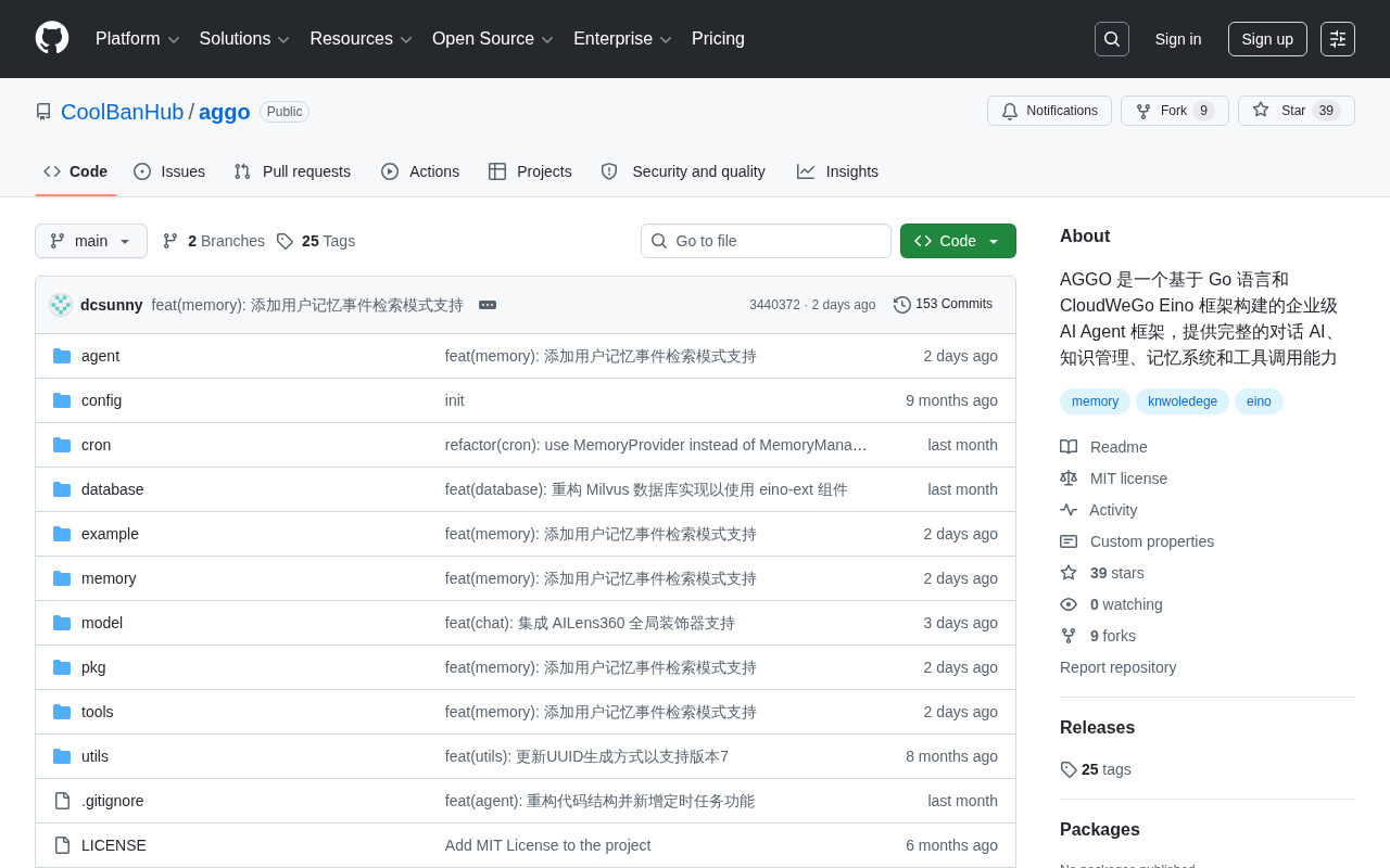 Deep Dive into AGGO Framework: A New Go-Based Choice for Enterprise AI Agents