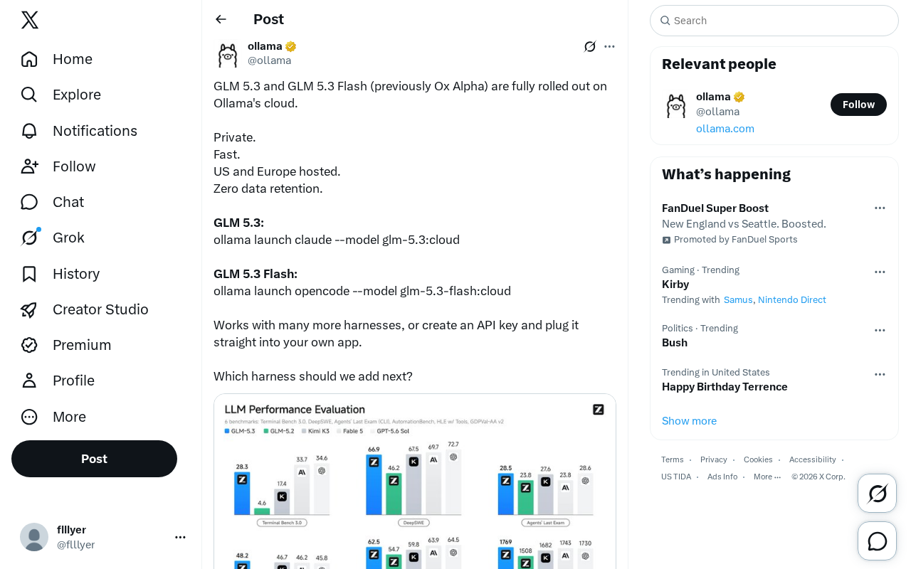 GLM 5.3 Models Land on Ollama Cloud: A New Option for Private Deployment