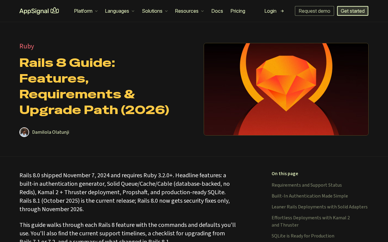 Rails 8 Deep Dive: New Features and Upgrade Guide