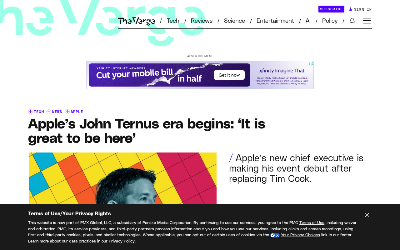 苹果新CEO John Ternus正式亮相:工程师掌舵的新时代