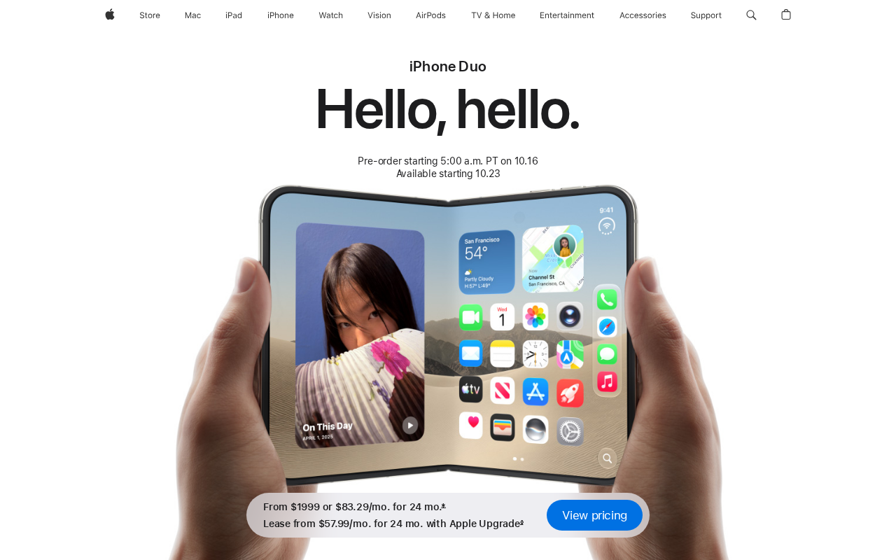 iPhone Duo Dual-Screen Foldable Phone Explained: Apple Enters the Foldable Market