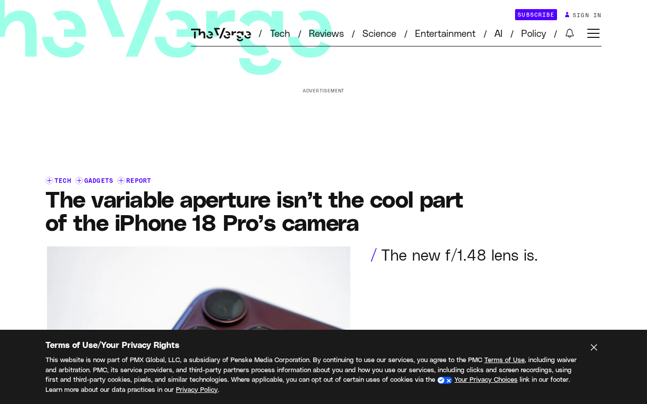 iPhone 18 Pro Variable Aperture Deep Dive: The Real Story Goes Beyond the Headlines