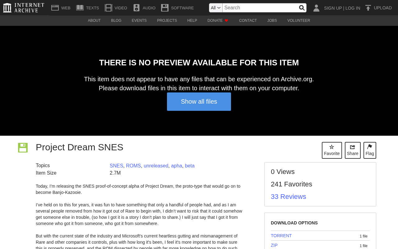 Project Dream原型登陆互联网档案馆:Banjo-Kazooie前身重见天日