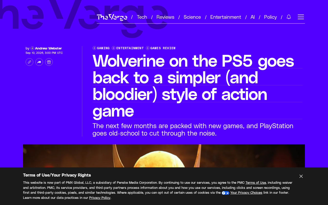 《漫威金刚狼》PS5独占评析:回归纯粹暴力的硬核动作游戏