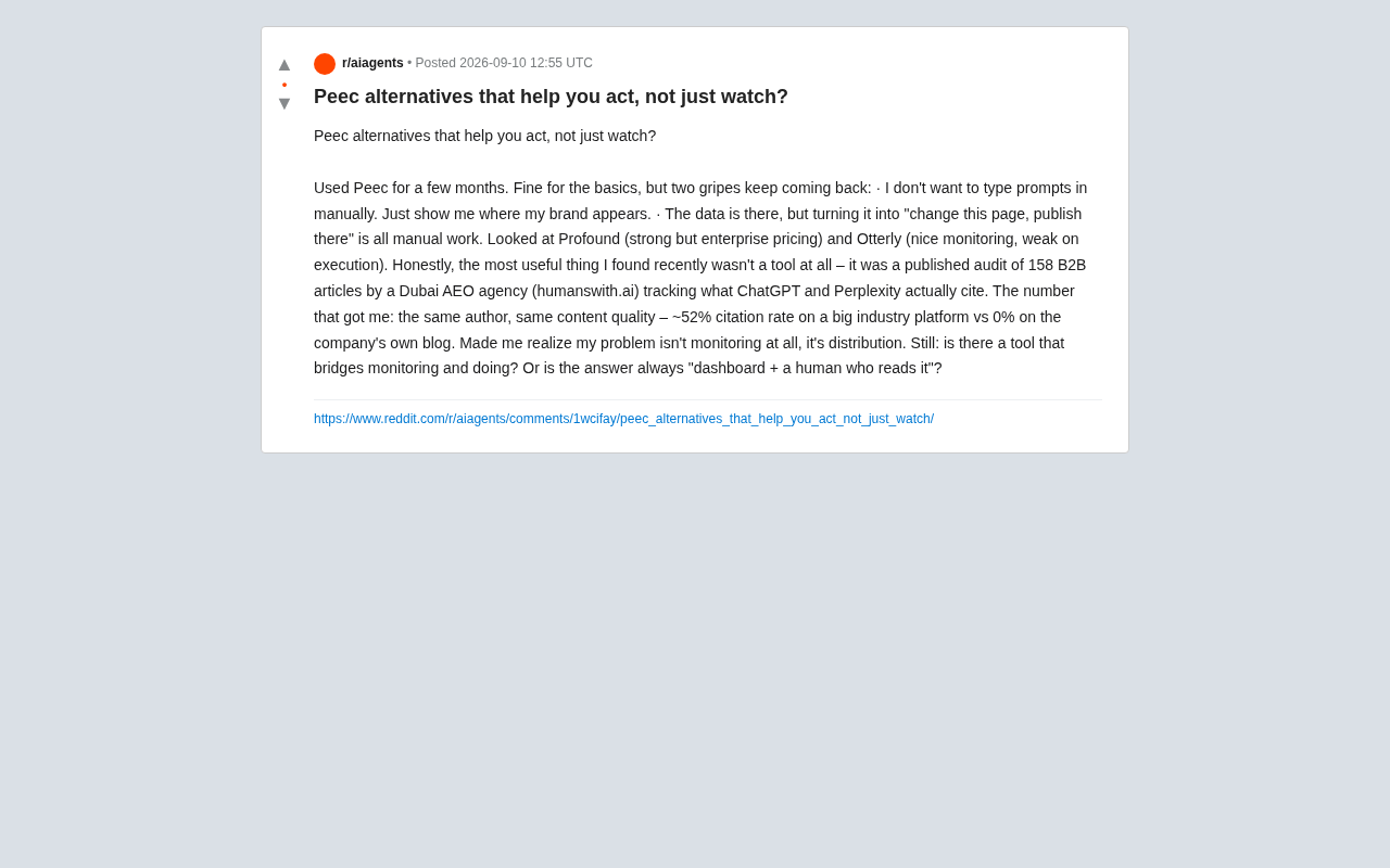The AEO Tool Dilemma: How to Drive Real Action Beyond Monitoring