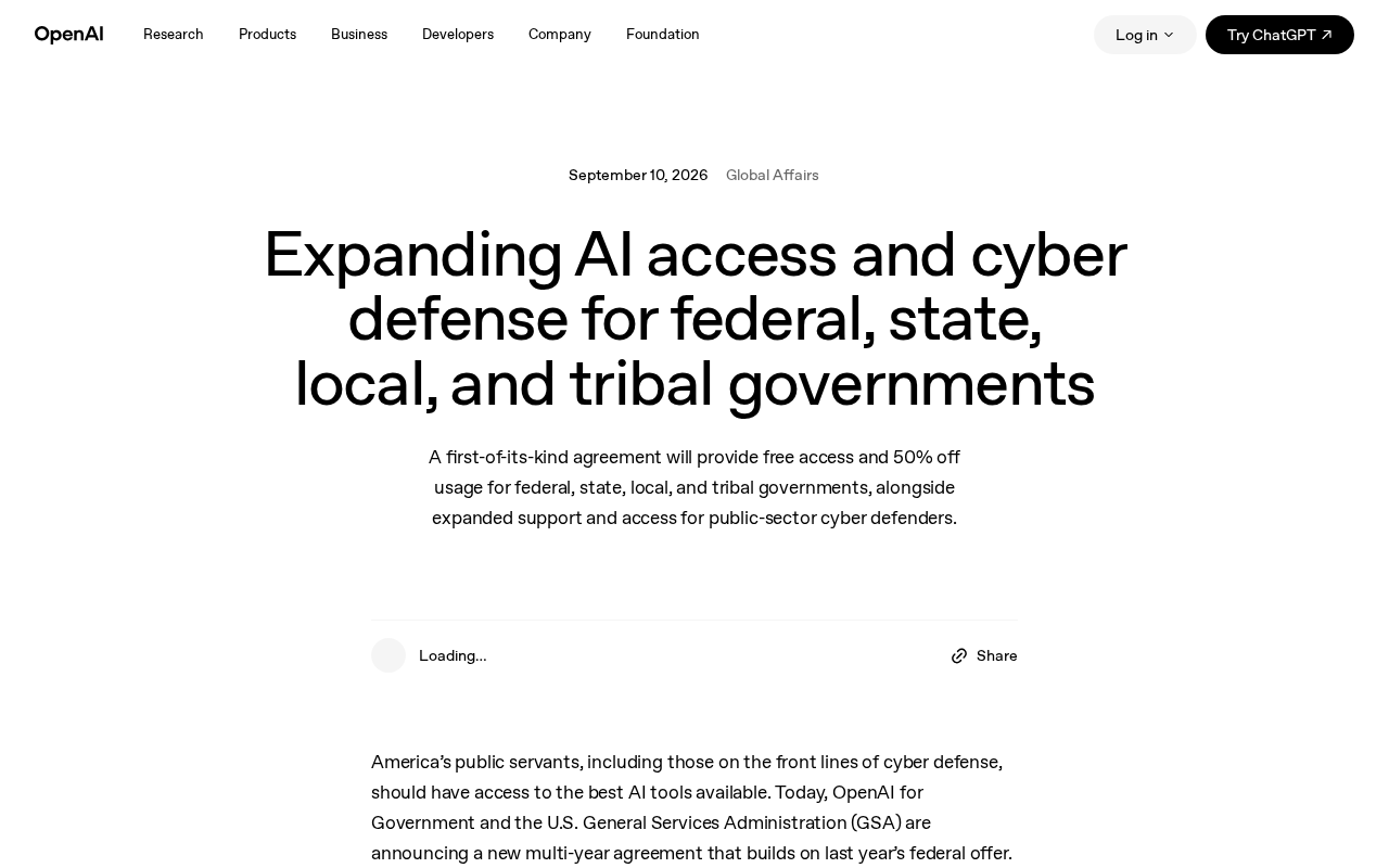 OpenAI Partners with GSA: Free Government AI Services and Three Key Benefits Explained