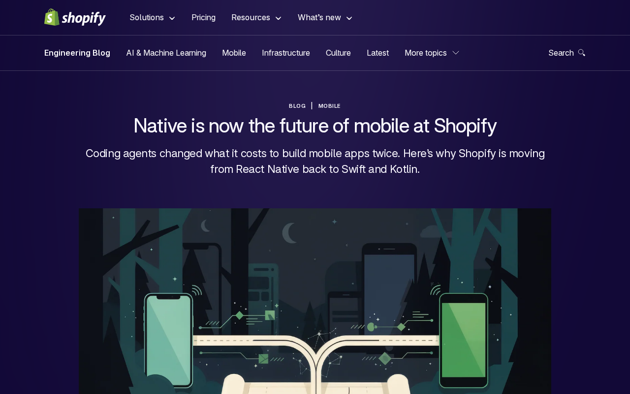 The Deep Logic Behind Shopify's Departure from React Native and Return to Native Development