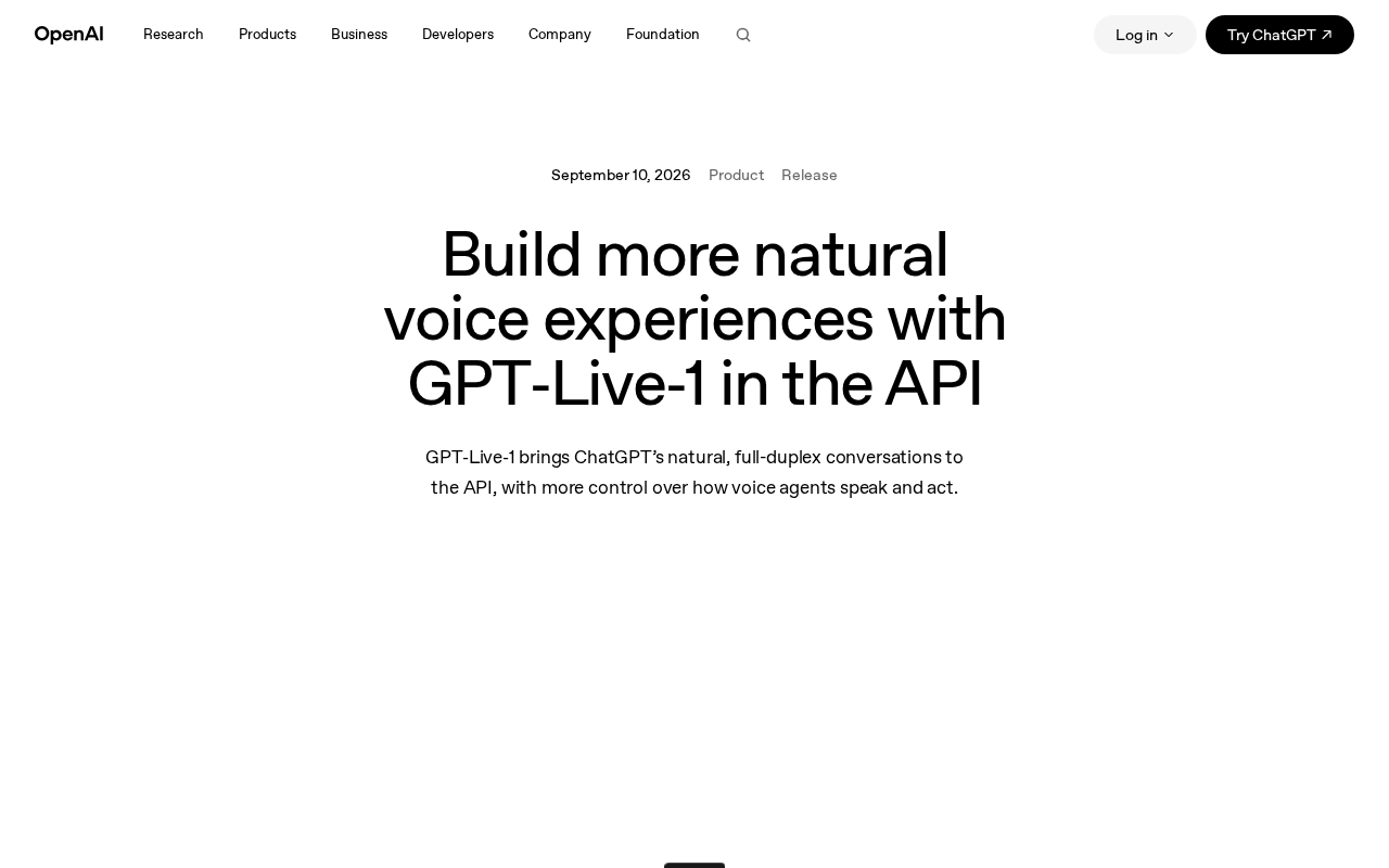 GPT-Live-1 Full-Duplex Voice API Deep Dive: Custom Voices and Telephony Integration Explained