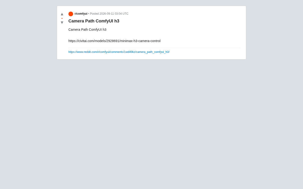 MiniMax Hailuo 2.3 Camera Control ComfyUI Workflow: A Practical Guide