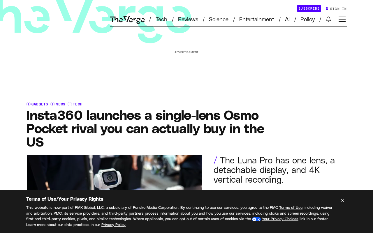 Insta360 Luna Pro Review: The First Native Vertical 4K Pocket Gimbal Camera