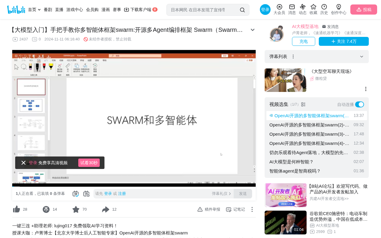OpenAI Swarm框架详解:Function Call与Handoff核心机制
