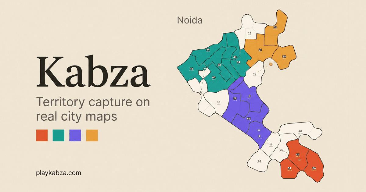 Kabza:把真实城市地图变成好友争夺战的浏览器策略游戏