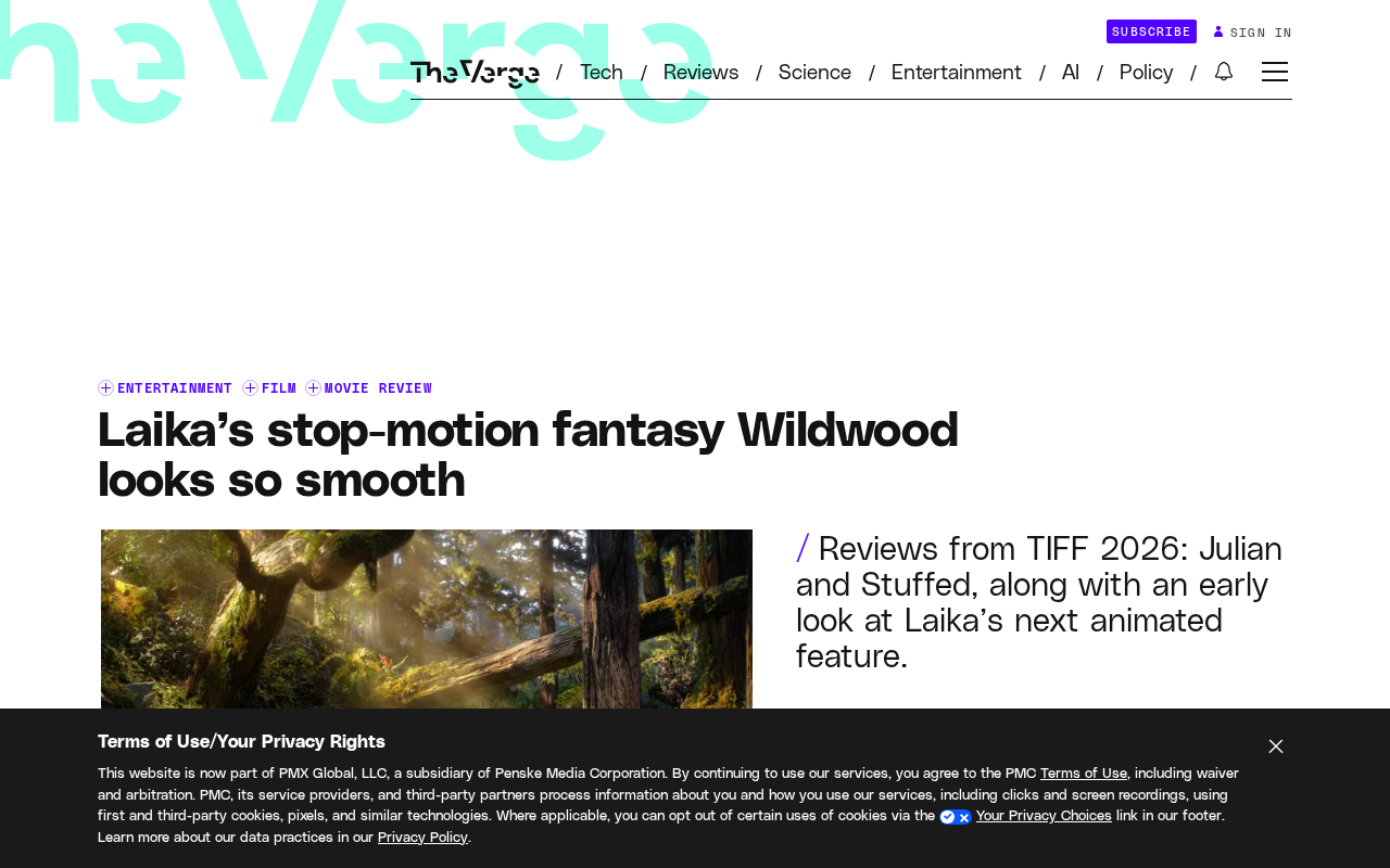 Laika定格动画新作Wildwood:手工与技术的极致融合