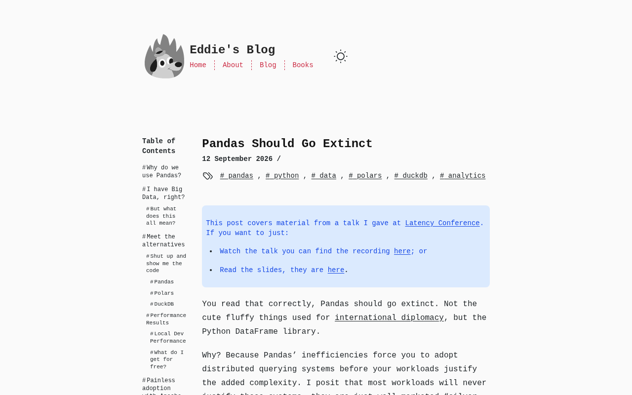 Pandas 该退场了?重新审视数据分析工具的选择