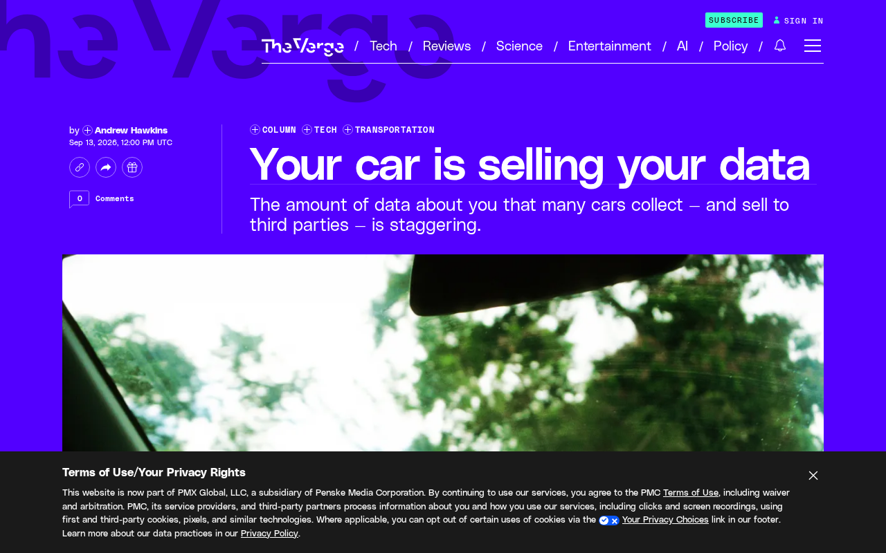 Your Car Is Selling Your Data: A Deep Dive into the Connected Vehicle Privacy Crisis
