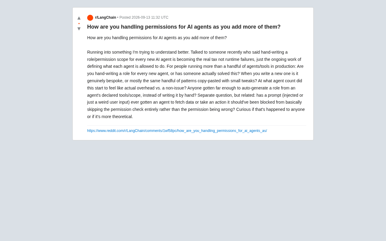 AI Agent Permission Management: Is Writing Roles Manually the New Hidden Tax?