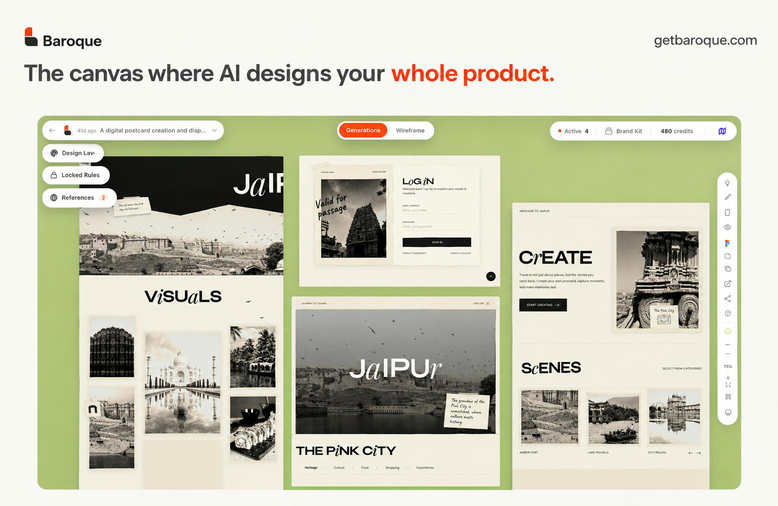 Baroque 2.0: An AI Design Tool That Uses the Entire Internet as Its Reference