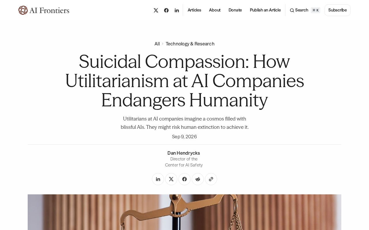 How Utilitarianism Is Leading AI Companies Down a Dangerous Path: A Debate Over Ethical Red Lines