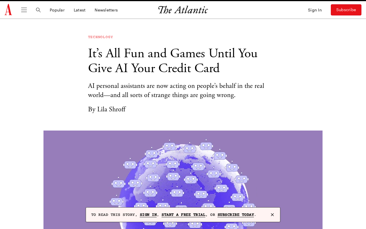When AI Controls Your Credit Card: The Hidden Risks of Autonomous Payments