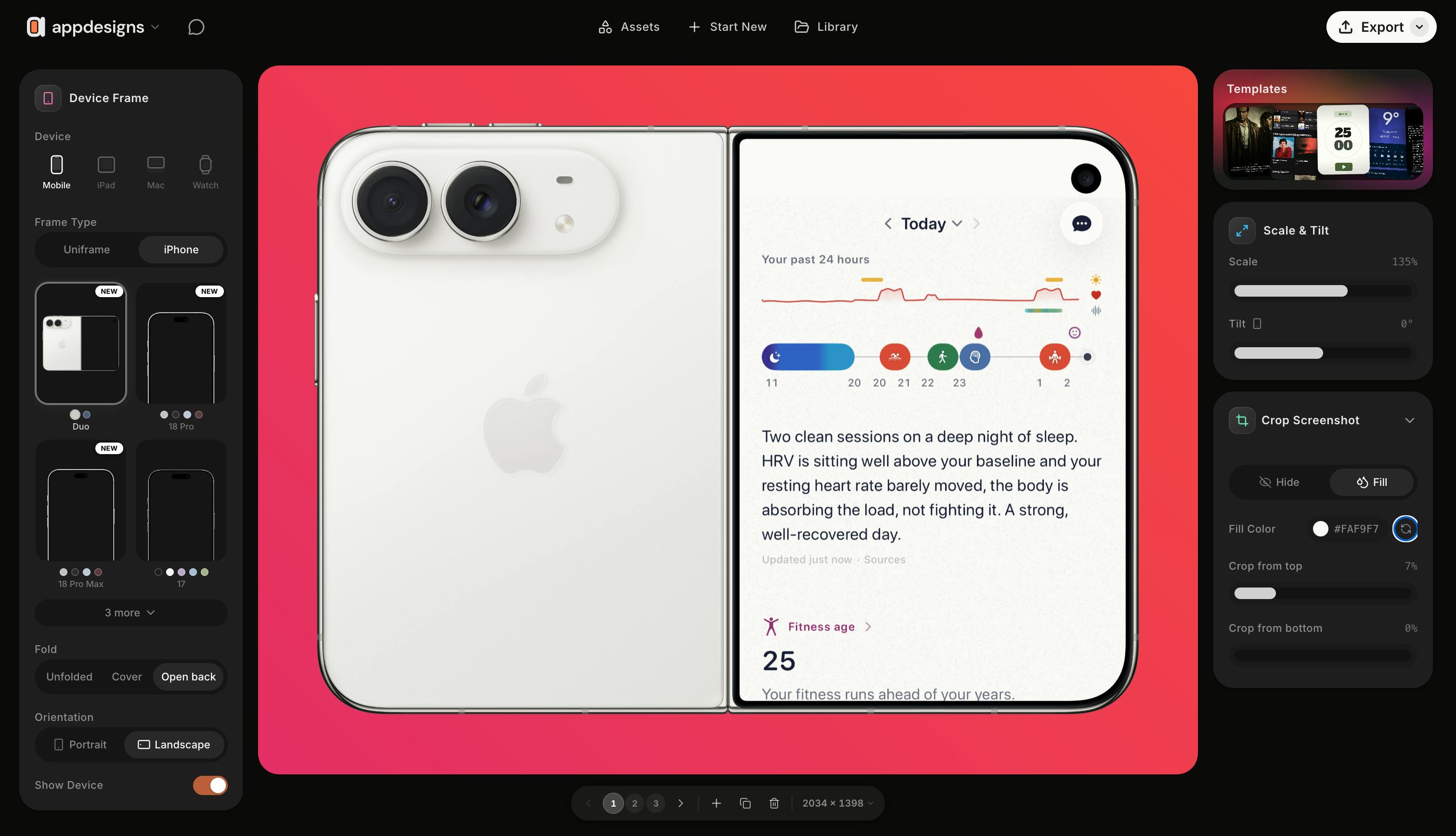 appdesigns:免费在线制作 App Store 商店截图工具评测