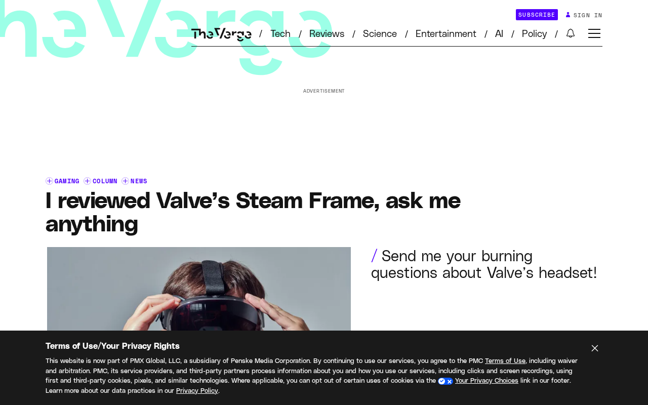 Valve Steam Frame In-Depth Preview: More Than Just a VR Headset