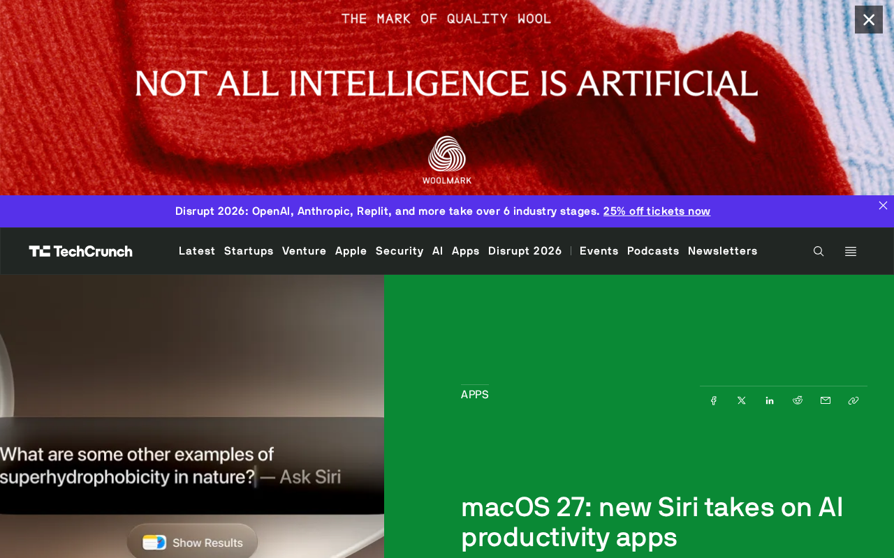 macOS 27 Golden Gate: A Reimagined Siri Takes Aim at AI Productivity Tools