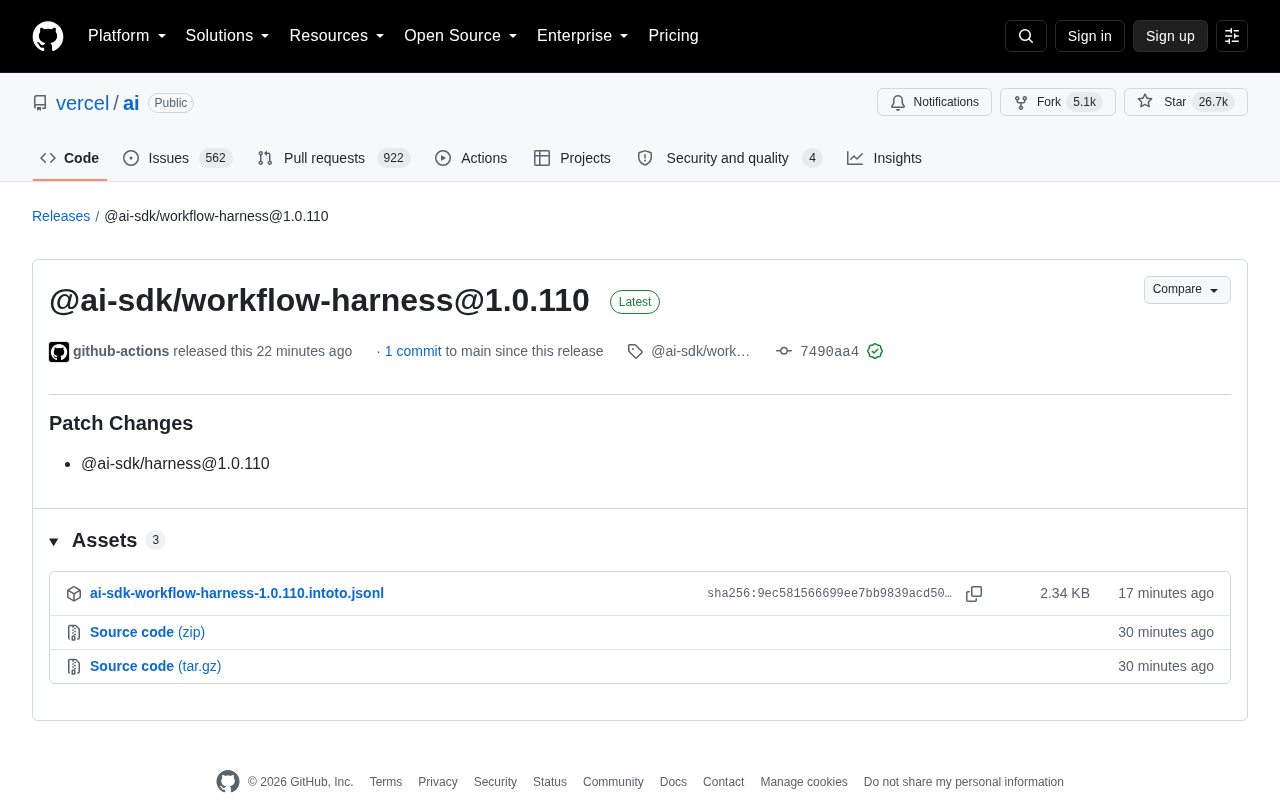 rss source: @ai-sdk/workflow-harness@1.0.110