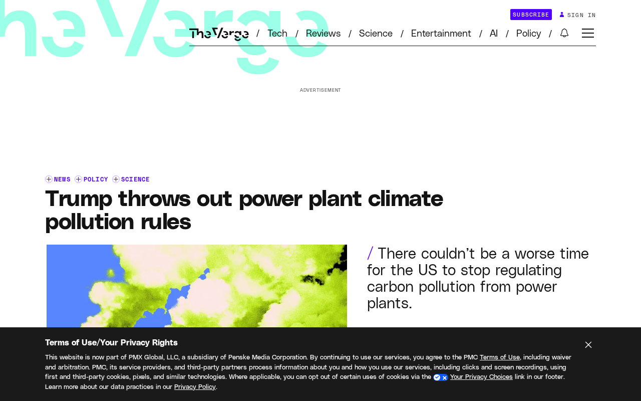 EPA Moves to Scrap Power Plant Greenhouse Gas Emission Standards Amid Surging AI Energy Demand