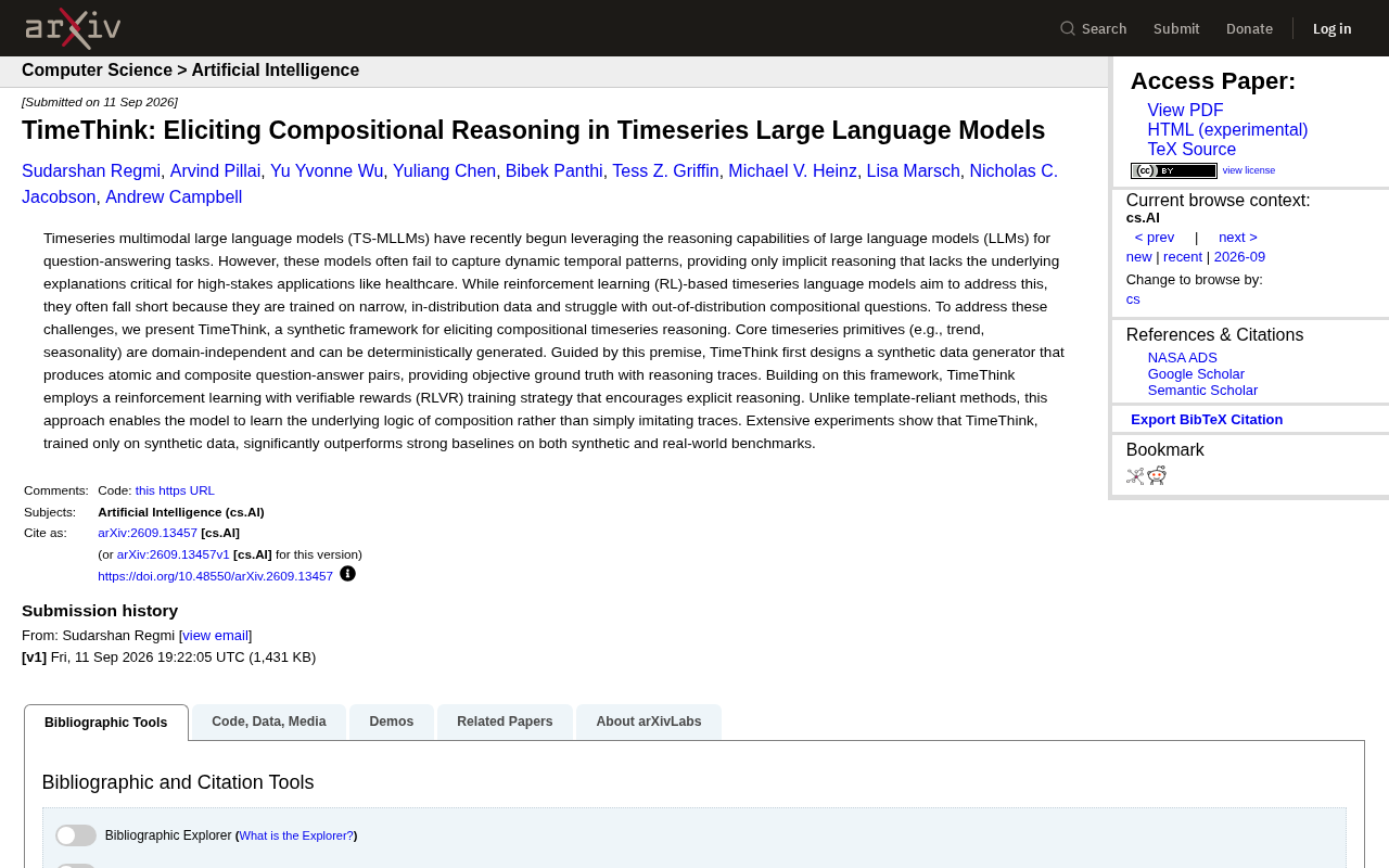 TimeThink: A Synthetic Framework for Teaching Temporal LLMs Compositional Reasoning